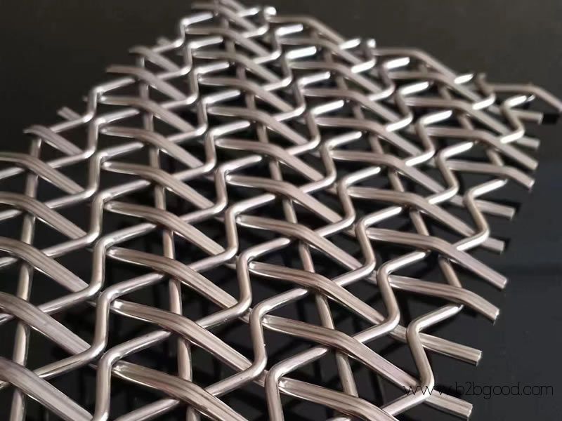 Crimped Metal Decorative Mesh