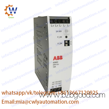 ABB AC 800M and S800 IO power supply SD853 3BSE088188R1