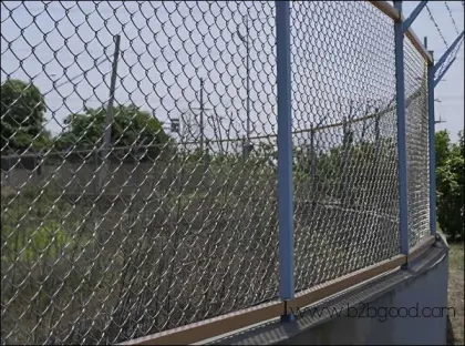 Primary Security Line  Chain-Link Fence