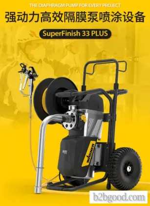SF33 PLUS - Нанесение покрытий на здание Вагнера, энергетический диафрагмовый насос