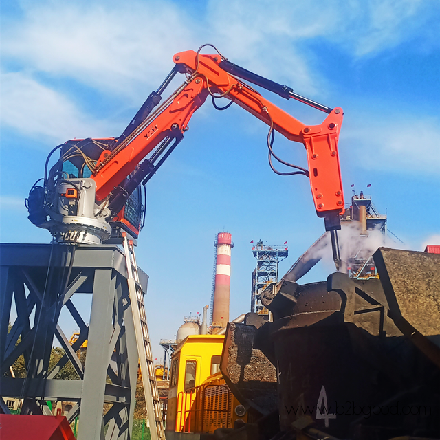 Static pedestal boom system