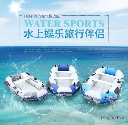 Fishing boats, fishing boats, small boats, inflated boats.